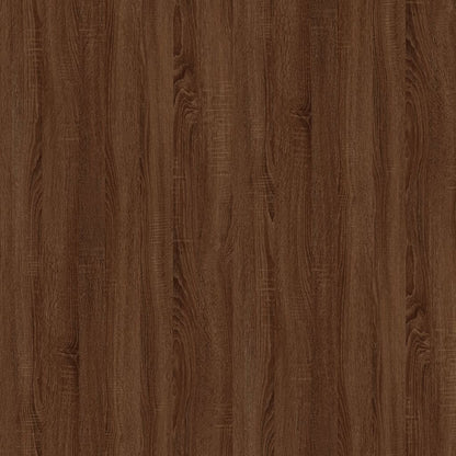 Nachttische 2 Stk. Braun Eichen-Optik 40x35x50 cm