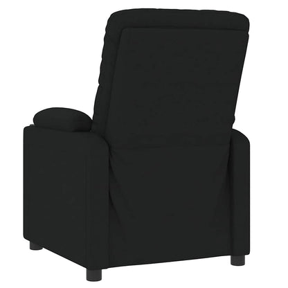 Relaxsessel, schwarzer Stoff