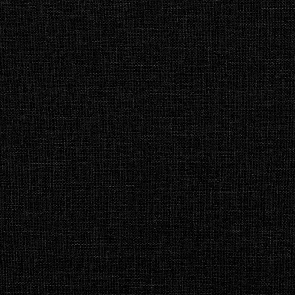 Schlafsofa Schwarz Stoff