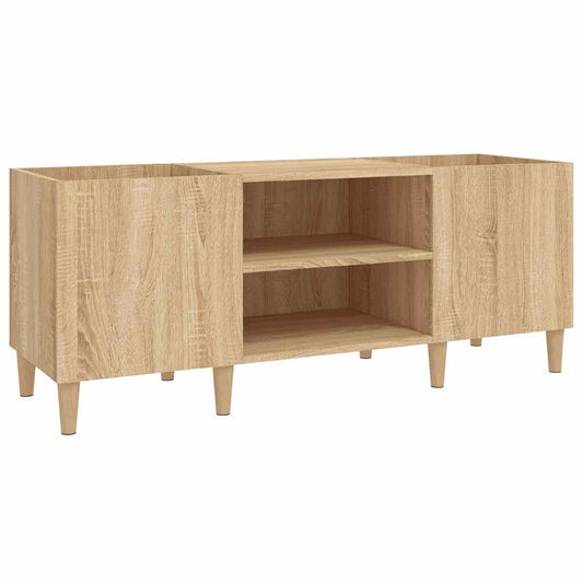 Plattenschrank Sonoma-Eiche 121x38x48 cm Holzwerkstoff