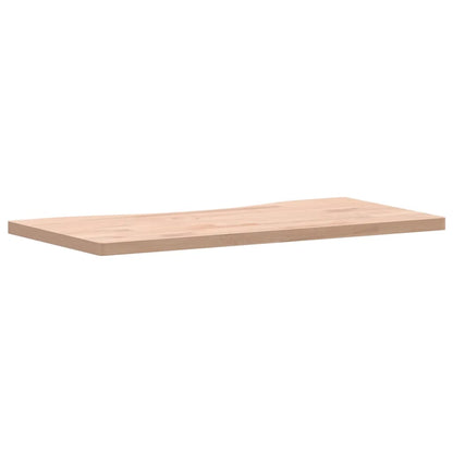 Schreibtischplatte 80x(36-40)x2,5 cm Massivholz Buche