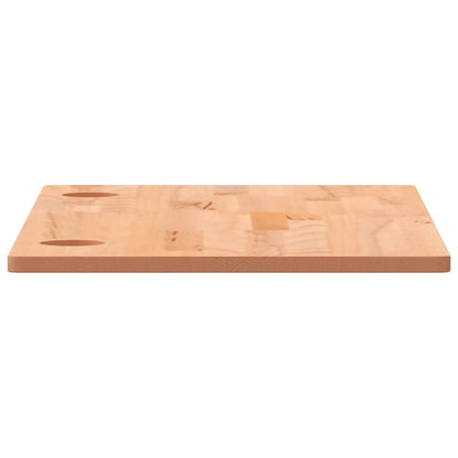Schreibtischplatte 110x55x1,5 cm Massivholz Buche