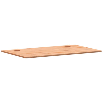 Schreibtischplatte 110x60x1,5 cm Massivholz Buche