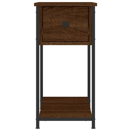 Nachttische 2 Stk. Braun Eichen-Optik 30x60x60 cm Holzwerkstoff