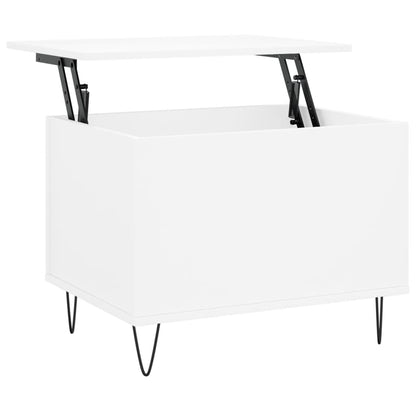 Couchtisch Weiß 60x44,5x45 cm Holzwerkstoff