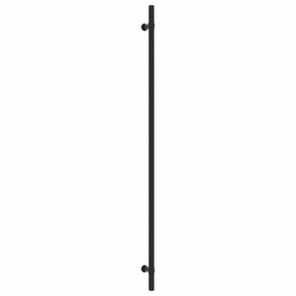 Möbelgriffe 20 Stk. Schwarz 480 mm Edelstahl