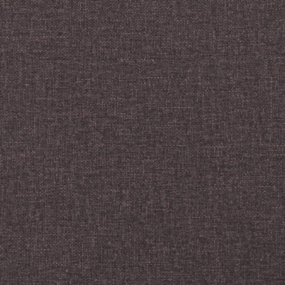 Bettgestell "Dover" Dunkelbraun 180x200 cm Stoff