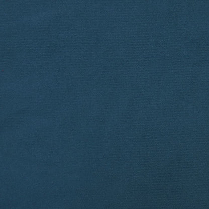 Schlafsofa 2-Sitzer Blau Samt