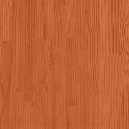 Tagesbett ohne Matratze Wachsbraun 75x190 cm Massivholz Kiefer