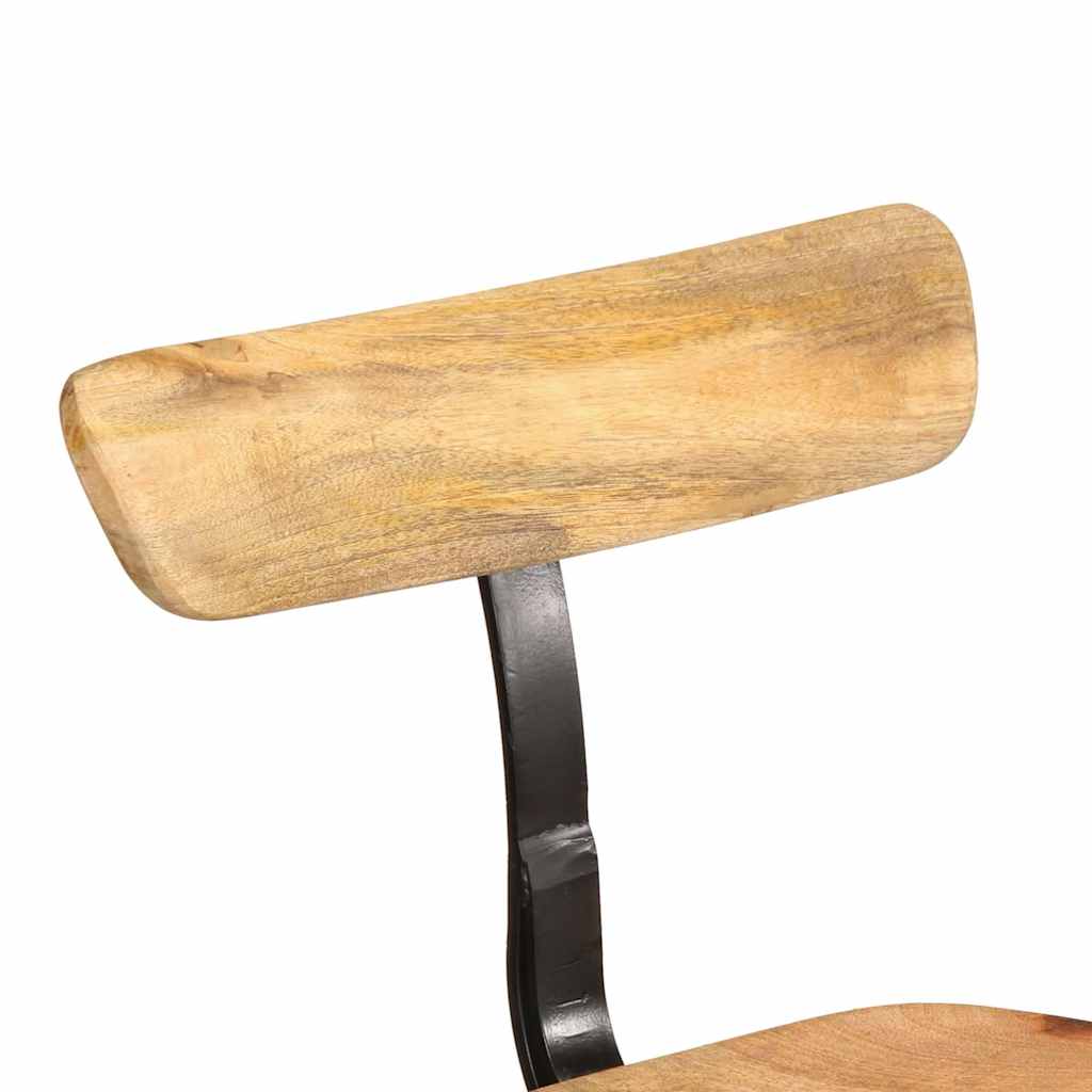 Barhocker 2 Stk. 49x43x103 cm Mango Massivholz