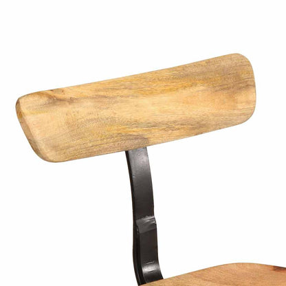 Barhocker 2 Stk. 49x43x103 cm Mango Massivholz