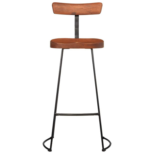 Barhocker 2 Stk. 49x43x103 cm Mango Massivholz