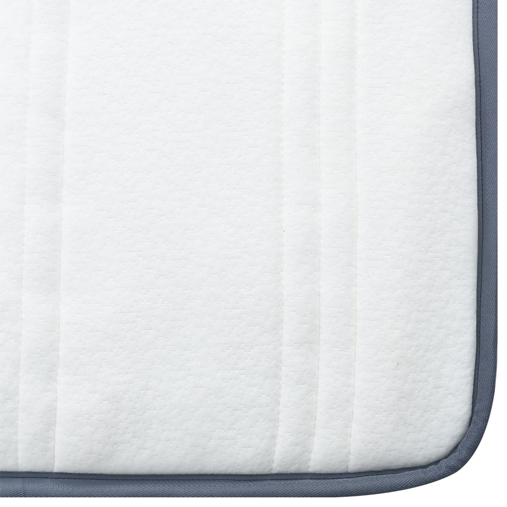 Boxspringmatratze 190x90x20 cm Mittelweich Stoff