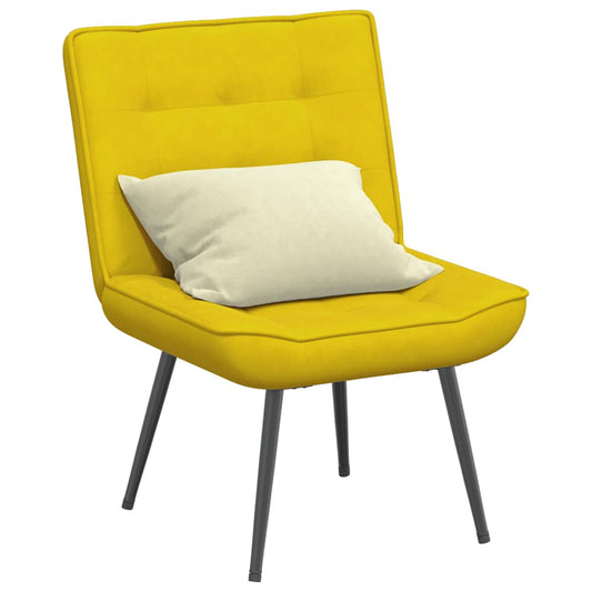 Relaxsessel Gelb 64x74x84 cm Samt