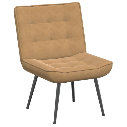 Relaxsessel Braun 64x74x84 cm Samt