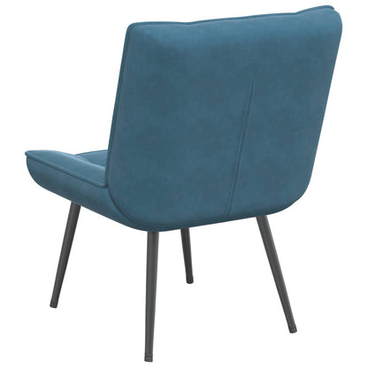 Relaxsessel Blau 64x74x84 cm Samt