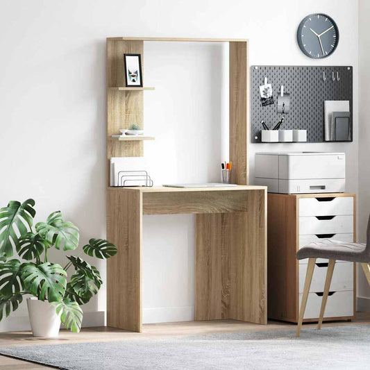 Schreibtisch Sonoma Eiche 78,5 x 37 x 154,5 cm Holzwerkstoff