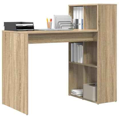 Tisch mit Regal Sonoma Eiche 108 x 55 x 103,5 cm Holzwerkstoff