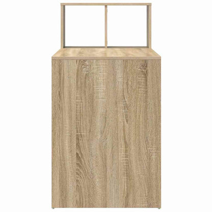 Tisch mit Regal Sonoma Eiche 108 x 55 x 103,5 cm Holzwerkstoff