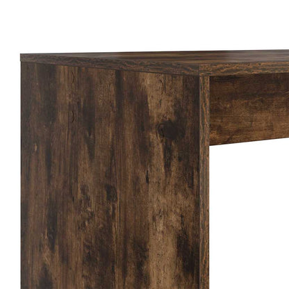 Tisch mit Regal Räuchereiche 108 x 55 x 103,5 cm Holzwerkstoff