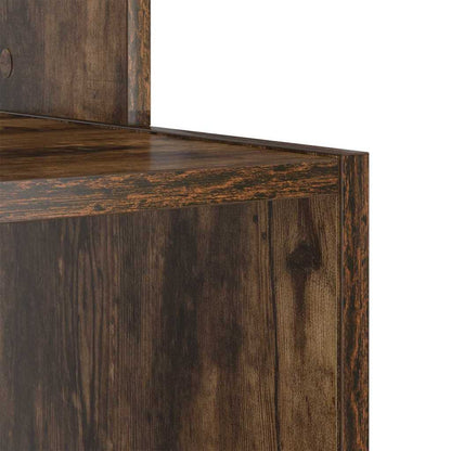 Tisch mit Regal Räuchereiche 106 x 40 x 88,5 cm Holzwerkstoff