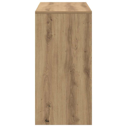 Schreibtisch Eiche handwerklich 90 x 37.5 x 75 cm Holzwerkstoff