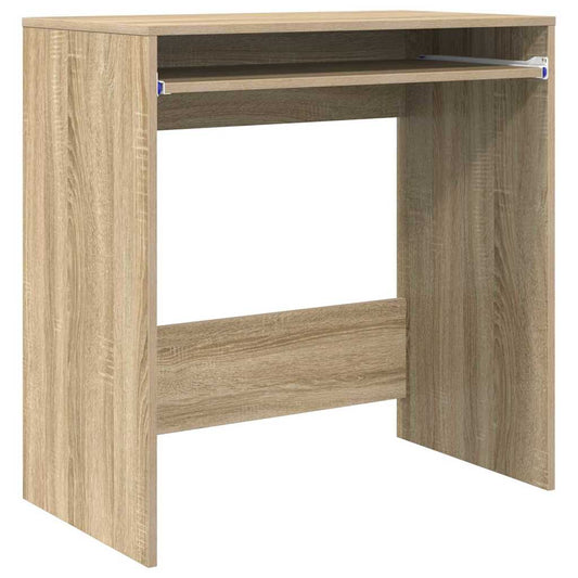 Tisch mit Regal Sonoma Eiche 77,5 x 43 x 79 cm Holzwerkstoff