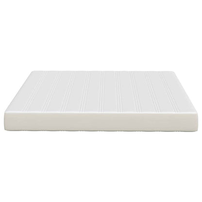 Bettmatratze mit Matratze Creme 180 x 200 cm Stoff