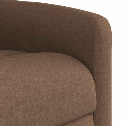 Relaxsessel Braun Stoff