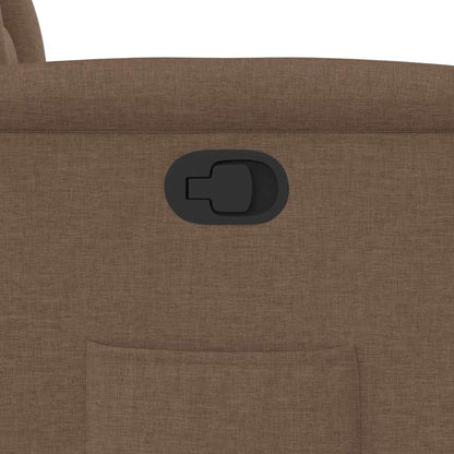 Relaxsessel Braun Stoff