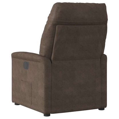 Relaxsessel Braun Mikrofasergewebe