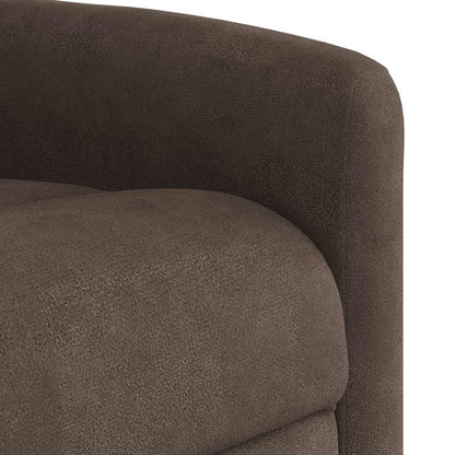 Relaxsessel Braun Mikrofasergewebe