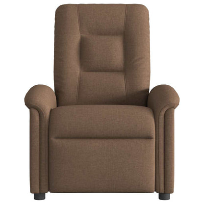 Relaxsessel Braun Stoff