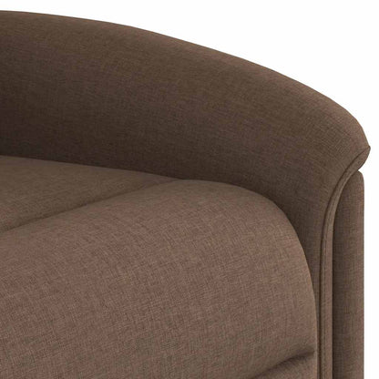 Relaxsessel Braun Stoff