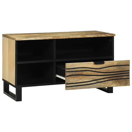 Medienaufbewahrungsschrank Braun 80 x 33.5 x 46 cm