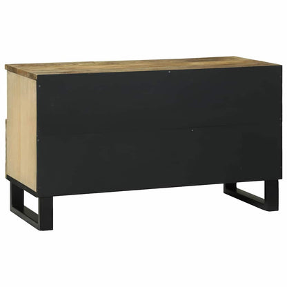 Medienaufbewahrungsschrank Braun 80 x 33.5 x 46 cm