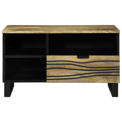 Medienaufbewahrungsschrank Braun 80 x 33.5 x 46 cm