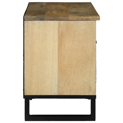 Medienaufbewahrungsschrank Braun 80 x 33.5 x 46 cm