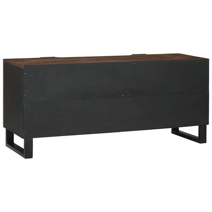 TV-Schränk Braun 105 x 33 x 46 cm massives Mangoholz