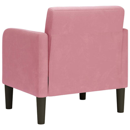 Sessel mit Armlehnen Rosa 54 cm Samt
