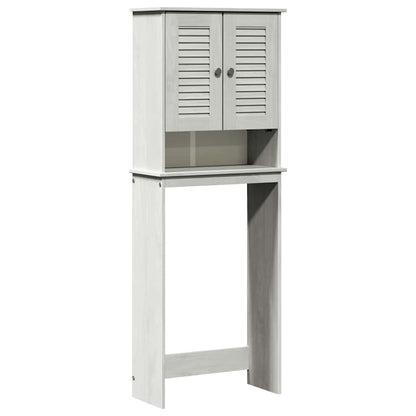 WC-Schränke VIGO Weiß 60 x 27 x 161 cm Massivholz Kiefer