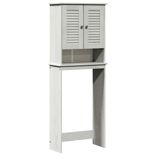 WC-Schränke VIGO Weiß 60 x 27 x 161 cm Massivholz Kiefer