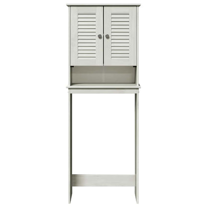 WC-Schränke VIGO Weiß 60 x 27 x 161 cm Massivholz Kiefer