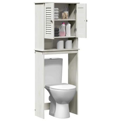 WC-Schränke VIGO Weiß 60 x 27 x 161 cm Massivholz Kiefer