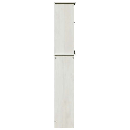 WC-Schränke VIGO Weiß 60 x 27 x 161 cm Massivholz Kiefer
