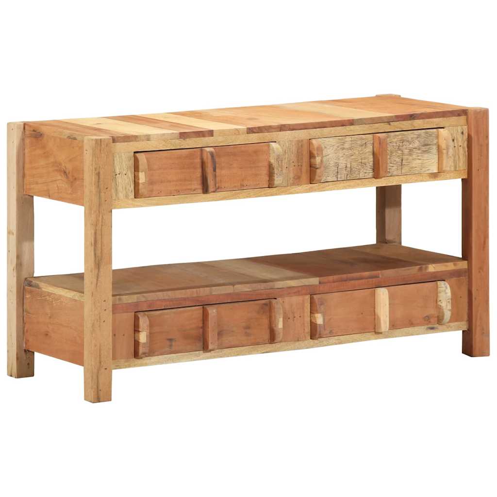 TV-Schränk Braun 83 x 33 x 46 cm Massivholz Altholz