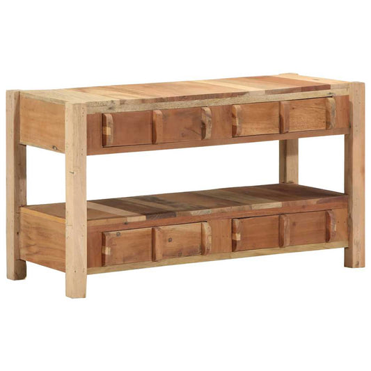 TV-Schränk Braun 83 x 33 x 46 cm Massivholz Altholz