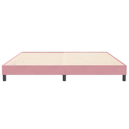 Boxspringbett ohne Matratze Rosa 200x210 cm Samt