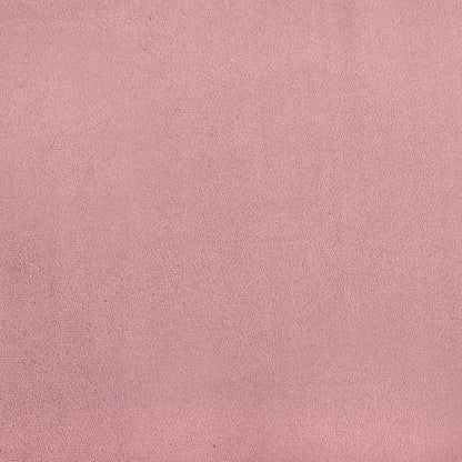 Boxspringbett mit Matratze Rosa 100x220 cm Samt