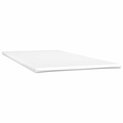 Boxspringbett mit Matratze Dunkelblau 100x210 cm Samt